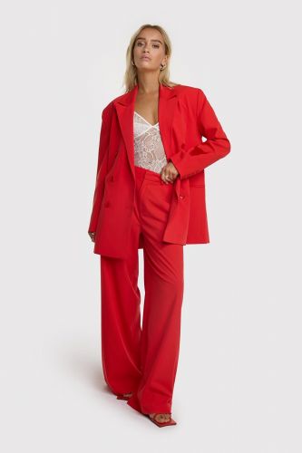 Blazer rouge ALIX THE LABEL | Marine