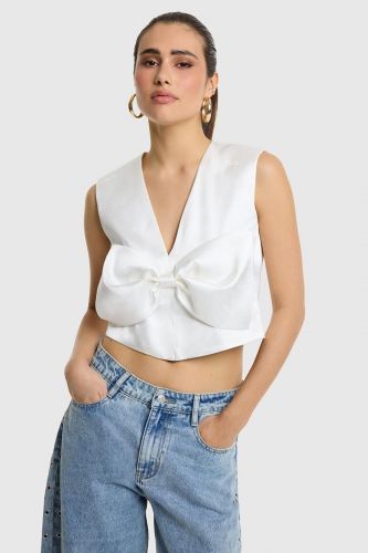 Alix The Label blouse Blanc