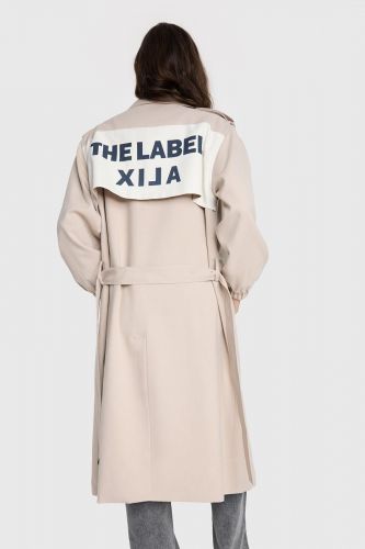 Long trench beige ALIX THE LABEL | Marine