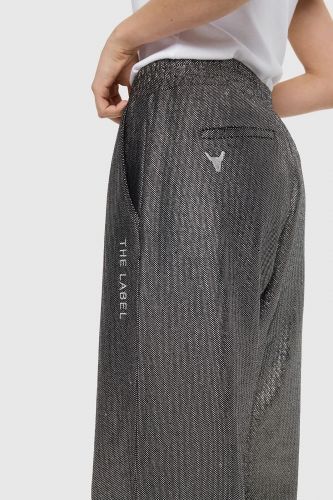 Pantalon métallisé ALIX THE LABEL | Marine