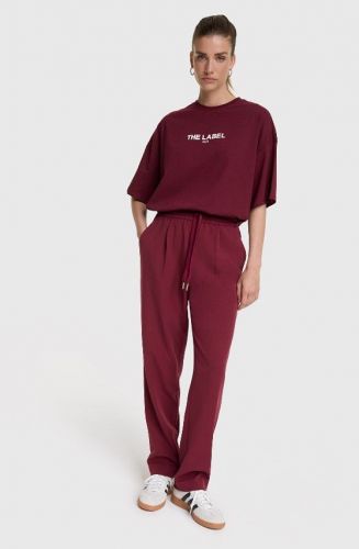 Alix The Label pantalon Bordeaux
