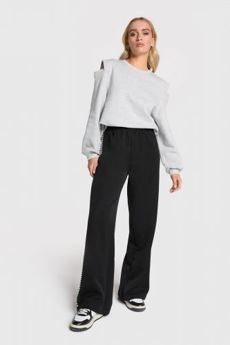 Pantalon noir ALIX THE LABEL | Marine