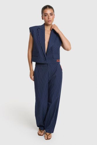 Alix The Label pantalon Bleu