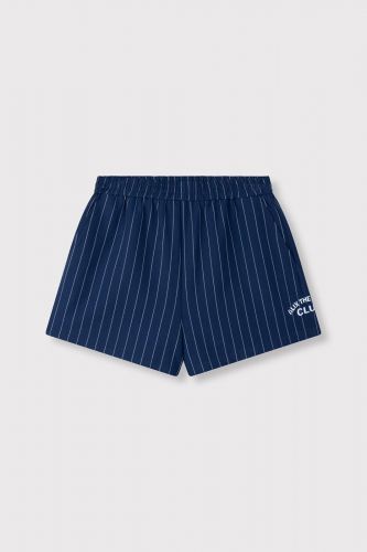 Short à rayures bleu nuit ALIX THE LABEL | Marine