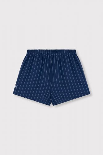 Short à rayures bleu nuit ALIX THE LABEL | Marine