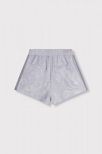 Short gris métallisé ALIX THE LABEL | Marine