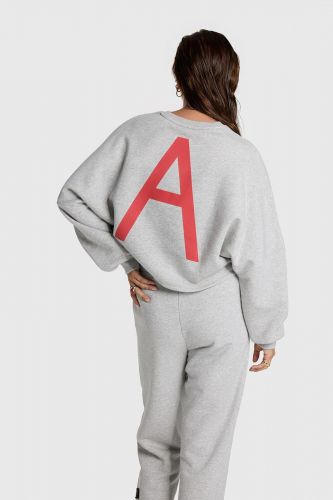 Sweat gris ALIX THE LABEL | Marine