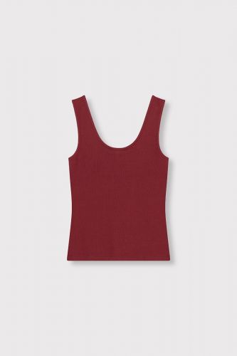 Tank top bordeaux ALIX THE LABEL | Marine