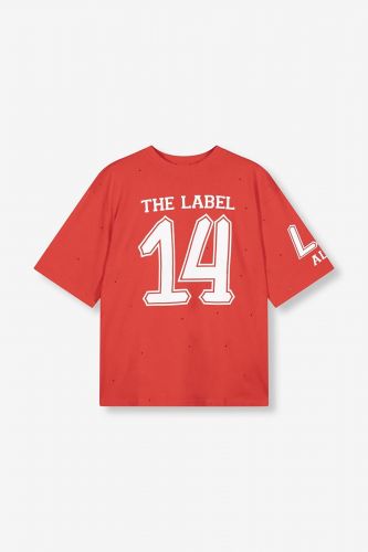 T-shirt rouge spécial 10 ans ALIX THE LABEL | Marine