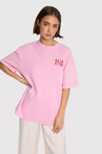 Alix The Label tee-Shirt Rose
