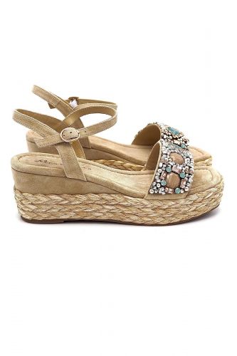 Alma En Pena sandale Beige