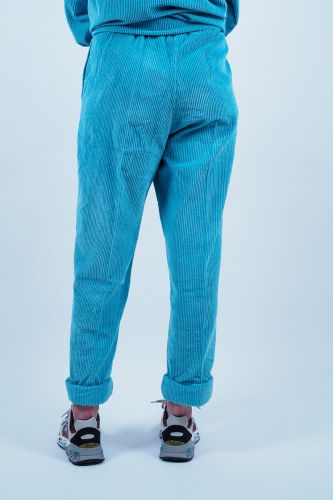 Pantalon en velours bleu AMERICAN VINTAGE | Marine