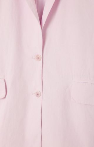 American Vintage blazer Rose femmes (Blazer rose uni - NAM15A Dragée) - Marine | Much more than shoes