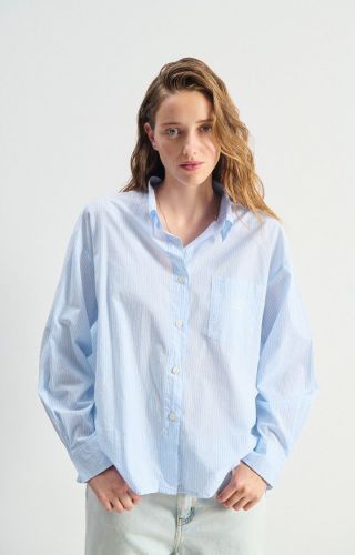 American Vintage chemise Bleu