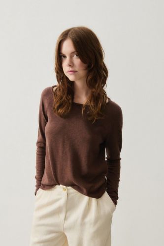 American Vintage tee-Shirt Brun