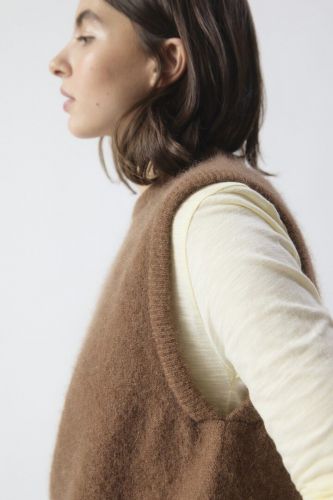 Débardeur chocolat AMERICAN VINTAGE | Marine