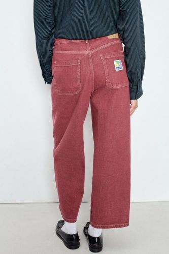 Jean ballon bordeaux délavé AMERICAN VINTAGE | Marine