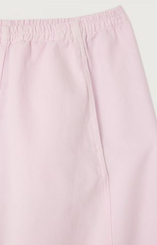 American Vintage pantalon Rose femmes (Pantalon rose uni - NAM10B Dragée) - Marine | Much more than shoes