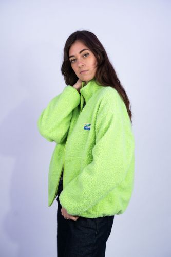 Sweat zippé vert AMERICAN VINTAGE | Marine