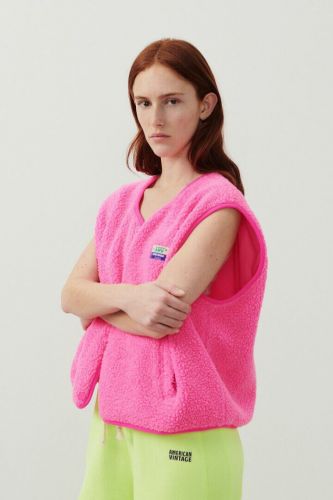 American Vintage veste Rose