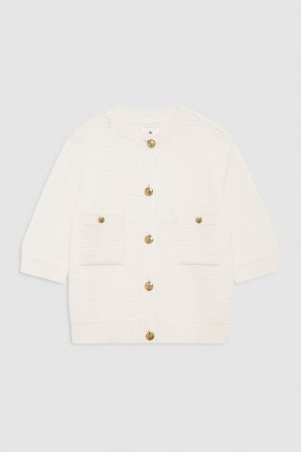Anine Bing cardigan Blanc