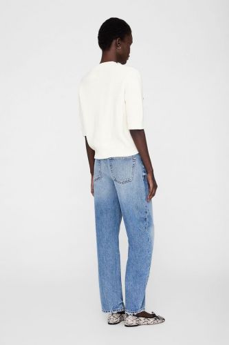 Anine Bing cardigan Blanc femmes (cardigan blanc - Christa Cardigan) - Marine | Much more than shoes