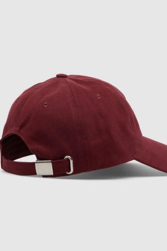 Casquette bordeaux à logo universitaire ANINE BING | Marine