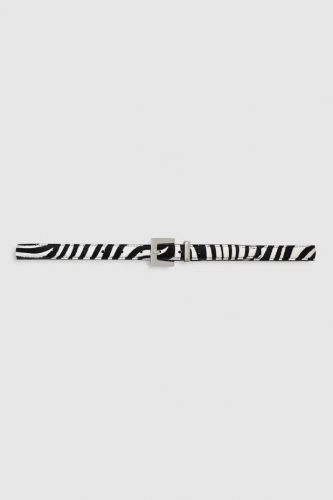Anine Bing ceinture Blanc/noir