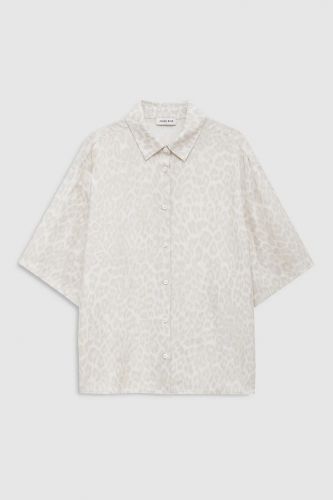 Chemise t-shirt léo beige ANINE BING | Marine