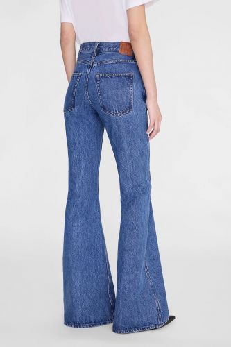 Jeans droit jambes évasées ANINE BING | Marine