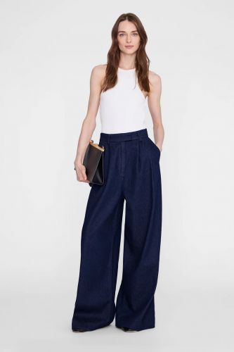 Anine Bing pantalon Bleu