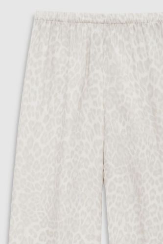 Pantalon léo blanc large ANINE BING | Marine