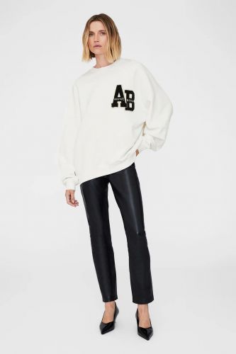 Anine Bing pull Blanc/noir