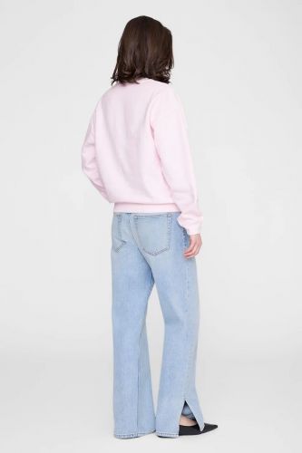 Anine Bing pull Rose femmes (pull blanc AB rose - Spencer Sweatshirt) - Marine | Much more than shoes