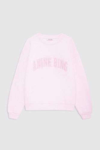 Anine Bing pull Rose femmes (pull blanc AB rose - Spencer Sweatshirt) - Marine | Much more than shoes