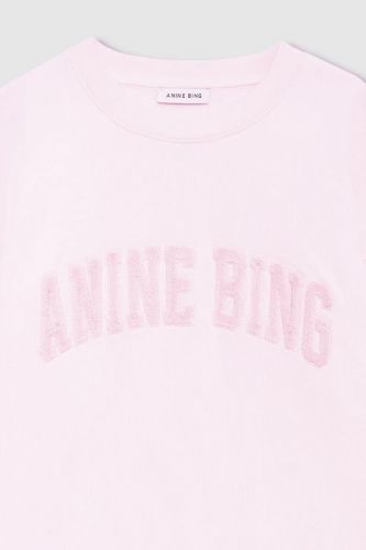 Anine Bing pull Rose femmes (pull blanc AB rose - Spencer Sweatshirt) - Marine | Much more than shoes