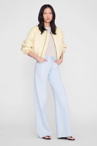 T-shirt léo beige ANINE BING | Marine