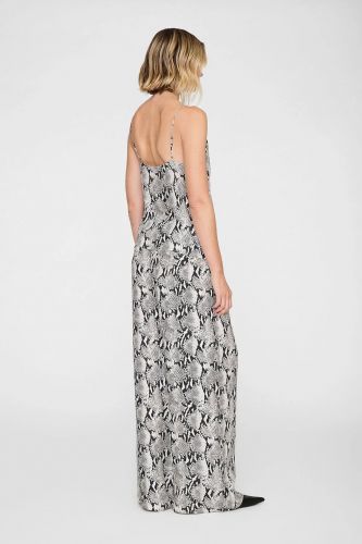 Anine Bing top Python femmes (top python - Ellen Top) - Marine | Much more than shoes