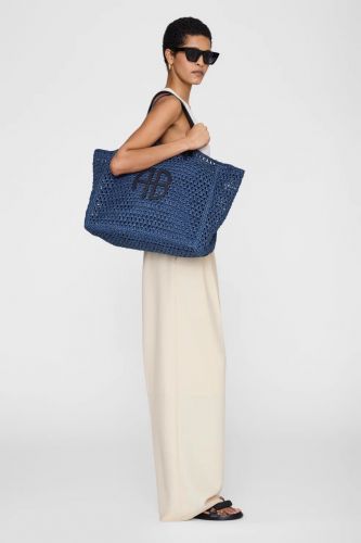 Tote bag bleu ANINE BING | Marine