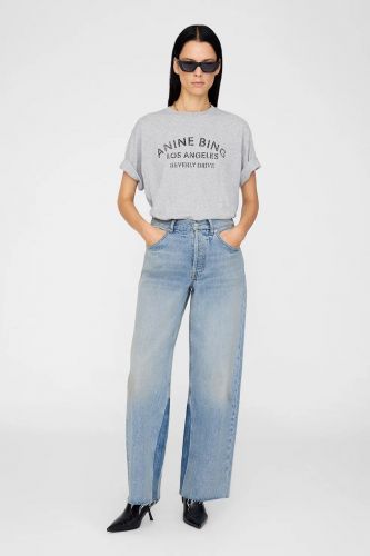 Anine Bing tee-Shirt Gris