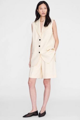 Anine Bing blazer Ecru