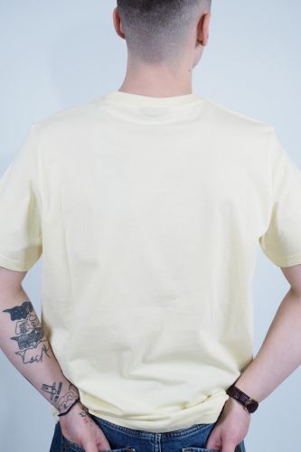 T-shirt jaune clair ANTWRP | Marine