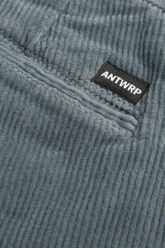 Pantalon en velours vert de gris ANTWRP | Marine