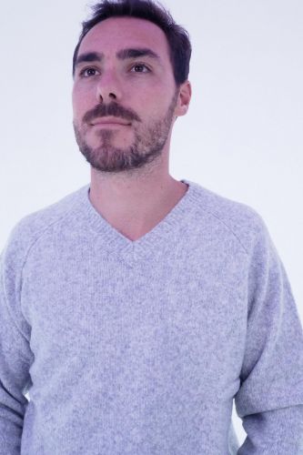 Pull gris chiné ANTWRP | Marine