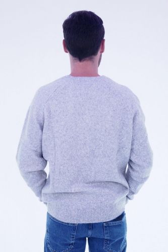 Pull gris chiné ANTWRP | Marine