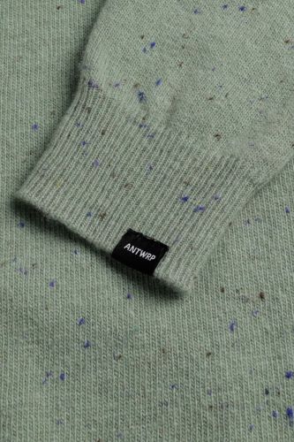 Pull moucheté vert ANTWRP | Marine