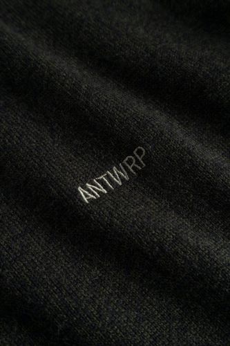 Pull col roulé vert ANTWRP | Marine Auvelais 