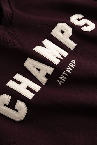 Sweat bordeaux 