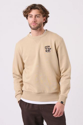 Sweat beige ANTWRP | Marine
