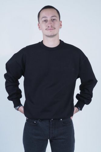 Sweat noir ANTWRP | Marine